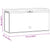 Garden Storage Box Anthracite 114x47x60 cm