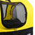 2-in-1 Pet Bike Trailer and Jogging Stroller Yellow and Black