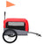 2-in-1 Pet Bike Trailer and Jogging Stroller Red and Grey