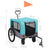 2-in-1 Pet Bike Trailer and Jogging Stroller Blue and Grey