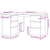 Corner Desk Black 145x100x76 cm Engineered Wood