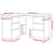 Corner Desk Sonoma Oak 145x100x76 cm Engineered Wood