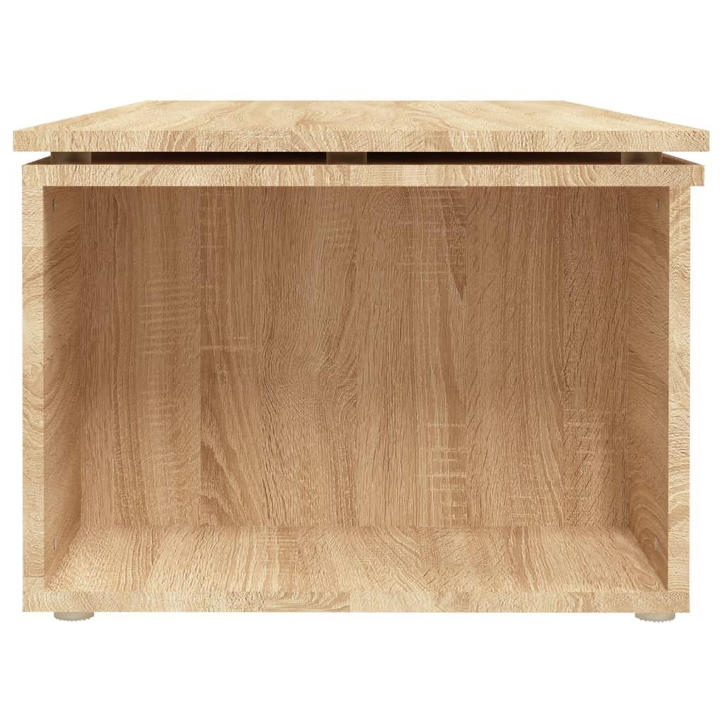 Coffee Table Sonoma Oak 150x50x35 cm Engineered Wood