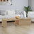 Coffee Table Sonoma Oak 150x50x35 cm Engineered Wood