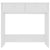 Desk White 80x40x75 cm Engineered Wood
