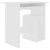 Desk White 80x45x74 cm Engineered Wood