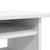 Desk White 80x45x74 cm Engineered Wood
