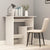 Desk White 80x45x74 cm Engineered Wood