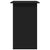 Desk Black 80x45x74 cm Engineered Wood