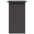 Desk Grey 80x45x74 cm Engineered Wood