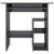 Desk High Gloss Grey 80x45x74 cm Engineered Wood