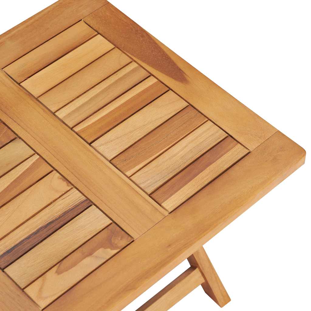 Sun Loungers 2 pcs with Table Solid Teak Wood