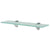 Floating Shelves 2 pcs Glass 40x10 cm 8 mm