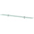 Floating Shelves 2 pcs Glass 100x10 cm 8 mm