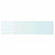 Shelves 2 pcs Panel Glass Clear 80x20 cm