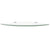 Corner Shelves 2 pcs with Chrome Supports Glass Clear 35x35 cm