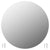 Wall Mirrors 2 pcs 70 cm Round Glass