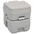 Portable Camping Toilet Grey 20+10 L