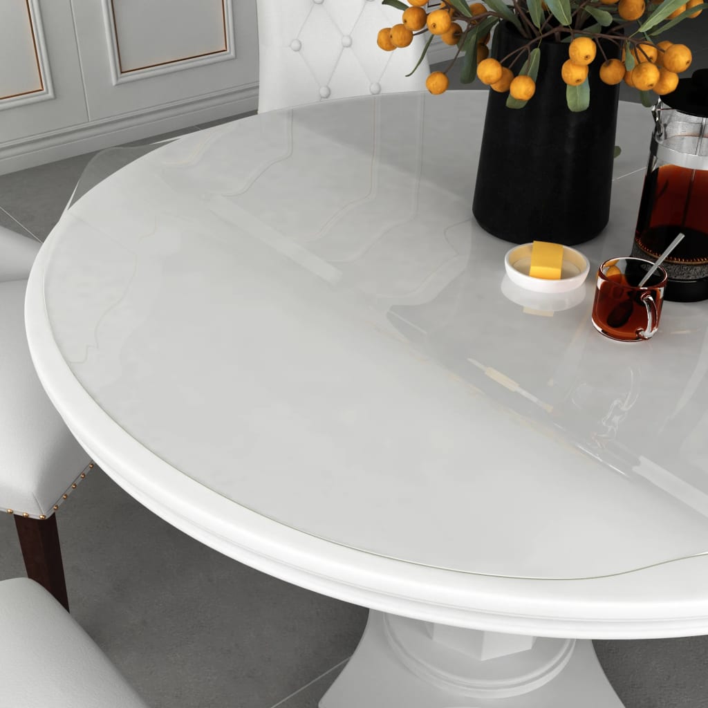 Table Protector Transparent Ø 110 cm 1.6 mm PVC