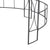 Gazebo 300x290 cm White Round