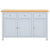 Sideboard 110x33.5x70 cm Solid Oak Wood