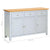 Sideboard 110x33.5x70 cm Solid Oak Wood