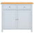 Sideboard 90x33.5x83 cm Solid Oak Wood