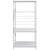 Microwave Cabinet White 60x39.6x79.5 cm Engineered Wood