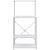 Microwave Cabinet White 60x39.6x123 cm Engineered Wood
