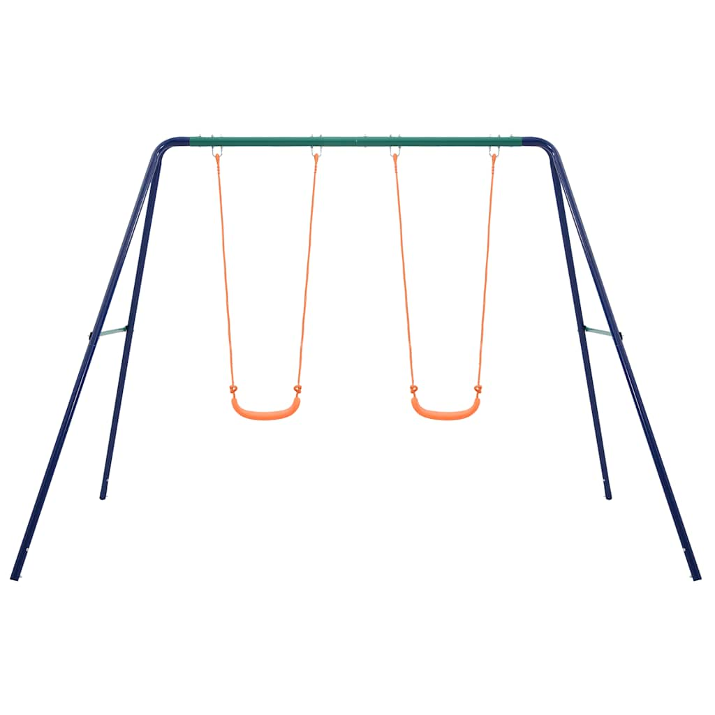 Swing Set with 2 Seats Steel