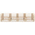 Garden Pallet Sofa 4-Seater Wood
