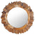 Wall Mirror 60 cm Teak Round