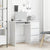 Desk White 90x45x76 cm Engineered Wood