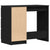 Desk Black 90x45x76 cm Engineered Wood