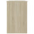 Desk Sonoma Oak 100x50x76 cm Engineered Wood