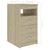 Drawer Cabinet Sonoma Oak 40x50x76 cm Engineered Wood