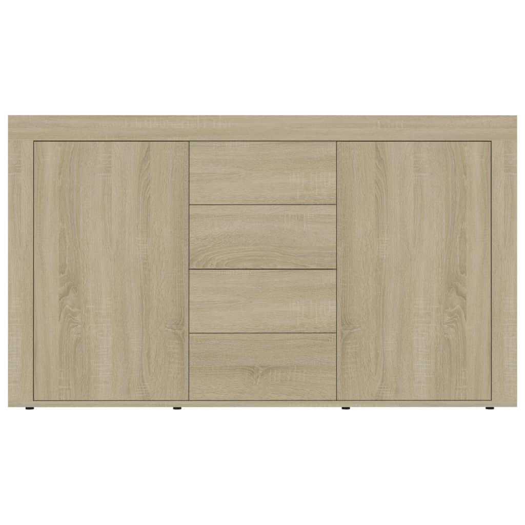 Sideboard Sonoma Oak 120x36x69 cm Engineered Wood