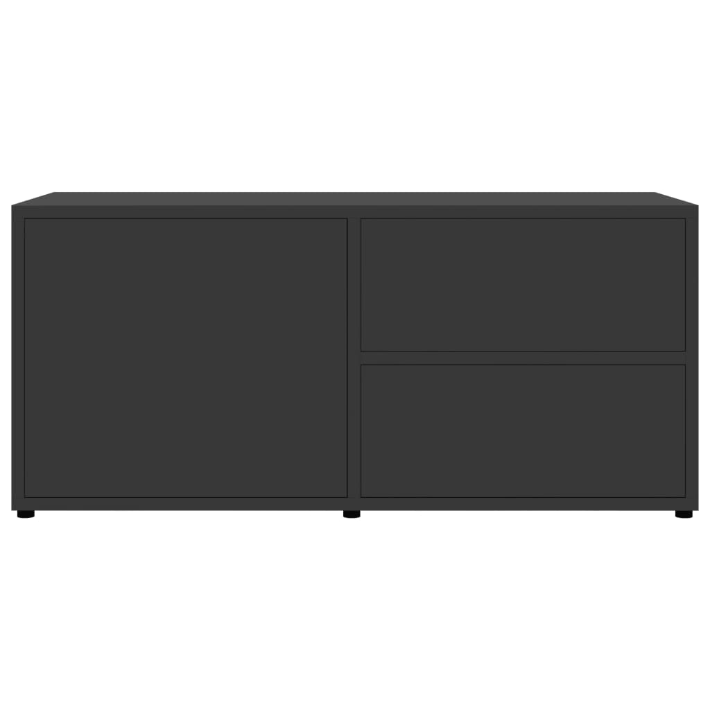 TV Cabinet Grey 80x34x36 cm Engineered Wood