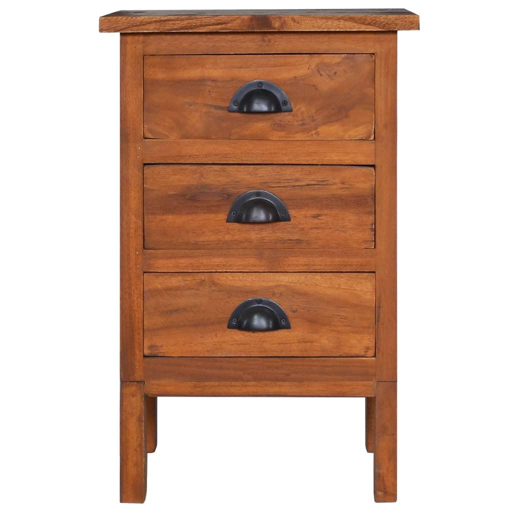 Bedside Cabinet 40x35x60 cm Solid Teak Wood