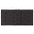 Pallet Floor Cushions 2 pcs Cotton Black