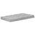 Pallet Floor Cushions 2 pcs Cotton Grey