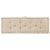 Pallet Floor Cushions 2 pcs Cotton Beige