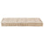 Pallet Floor Cushions 2 pcs Cotton Beige