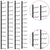 Wall-mounted Wine Racks for 72 Bottles 2 pcs Black Iron