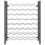 Wine Rack for 48 Bottles Black Metal