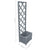 Trellis Planter 40x30x135 cm Solid Firwood