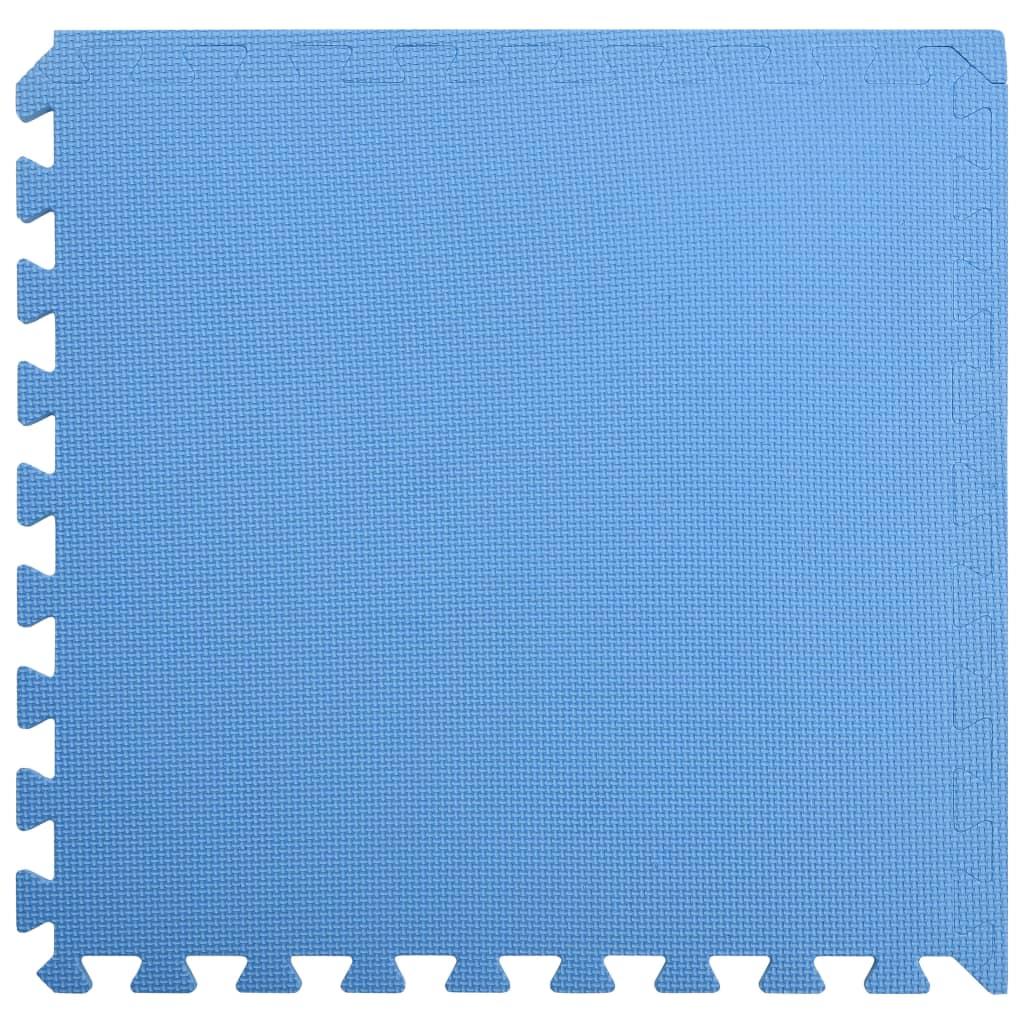 Floor Mats 6 pcs 2.16 m² EVA Foam Blue