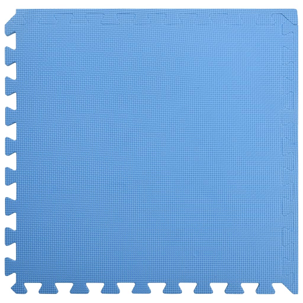 Floor Mats 6 pcs 2.16 m² EVA Foam Blue