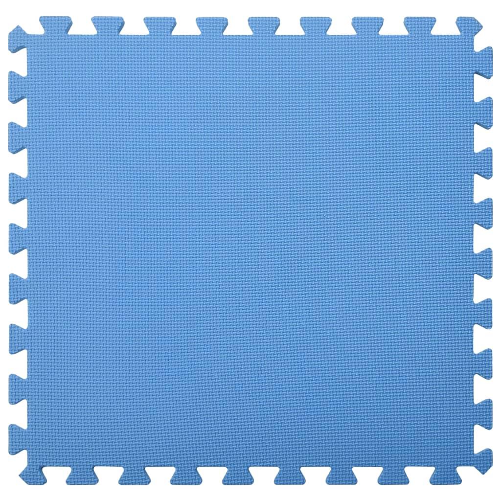 Floor Mats 6 pcs 2.16 m² EVA Foam Blue