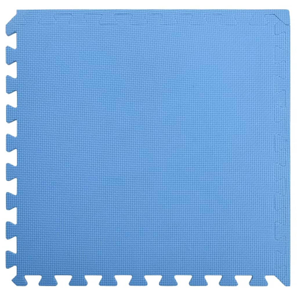 Floor Mats 12 pcs 4.32 m² EVA Foam Blue